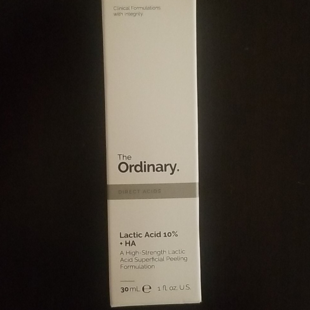 Never Used! The Ordinary Lactic Acid 10%+HA